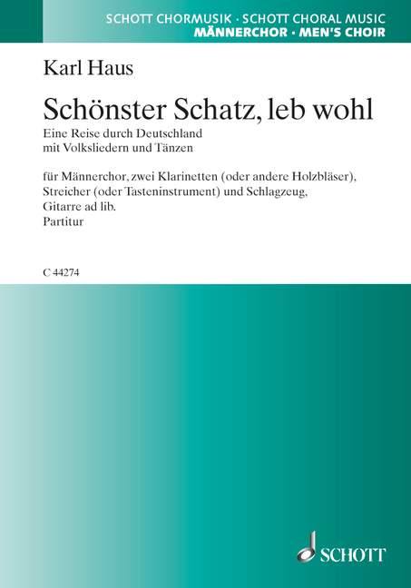 Schönster Schatz, leb wohl (score)