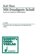 Mit freudigem Schall (piano score)