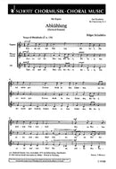 Drei Tanzlieder, 1. Abkühlung Sonne auf der Matten. Rheinländer