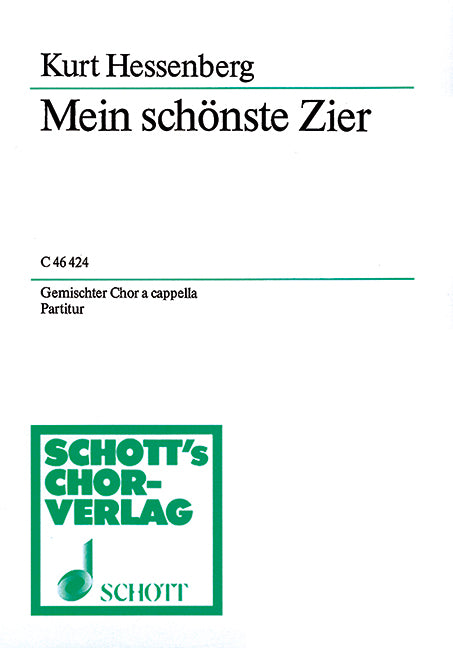 2 Abendlieder, 2. Mein schönste Zier (Leipzig 1573)