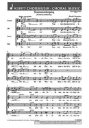 Sieben Hölderlin-Chöre GeWV 40, 4. Sonnenuntergang Wo bist du?