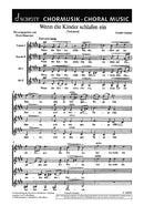 Wenn die Kinder schlafen ein