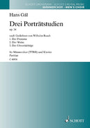 Drei Porträtstudien op. 34