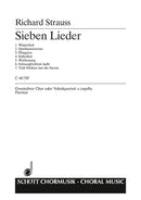 Sieben vierstimmige Lieder o. Op. AV. 67