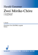 Zwei Mörike-Chöre GeWV 27