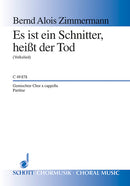 Es ist ein Schnitter, heißt der Tod