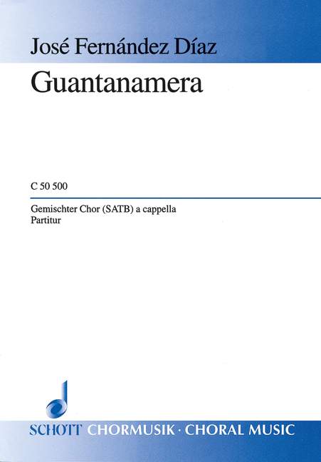 Guantanamera (mixed choir (SATB))