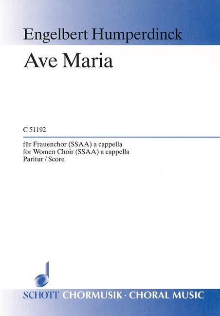 Ave Maria G-Dur EHWV 116
