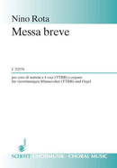Messa breve (men's choir (TTBB) and organ)