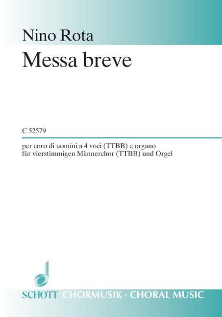 Messa breve (men's choir (TTBB) and organ)