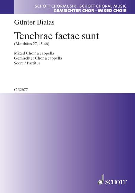 Tenebrae factae sunt