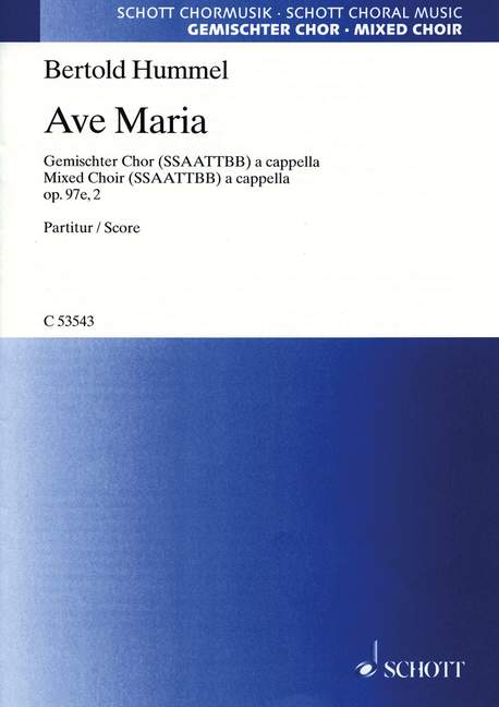 Ave Maria op. 97e, 2