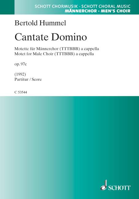 Cantate Domino op. 97c