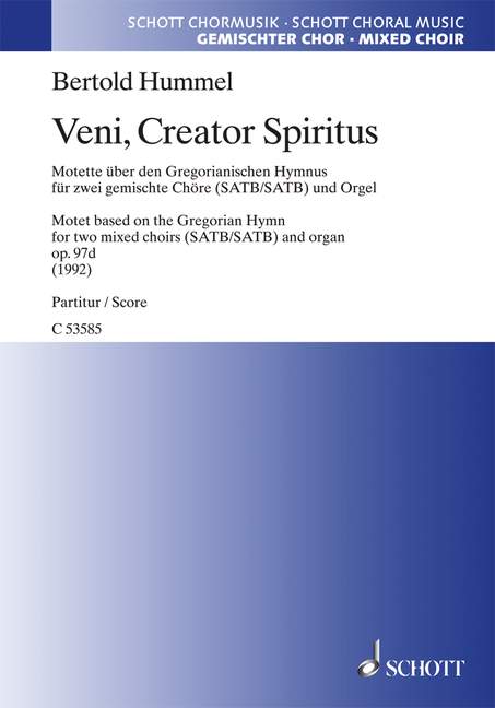 Veni, Creator Spiritus op. 97d