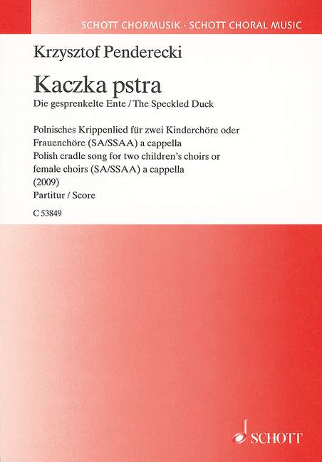 Kaczka pstra (Die gesprenkelte Ente · The Speckled Duck)