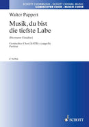 Musik, du bist die tiefste Labe (mixed choir (SATB))