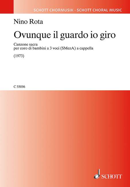 Ovunque il guardo io giro