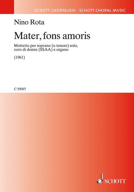 Mater, fons amoris