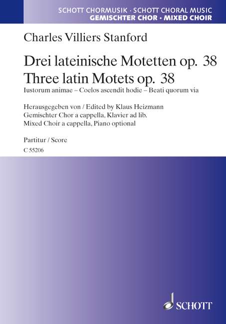 Drei lateinische Motetten op. 38