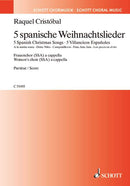 5 spanische Weihnachtslieder (female choir, SSA a cappella)