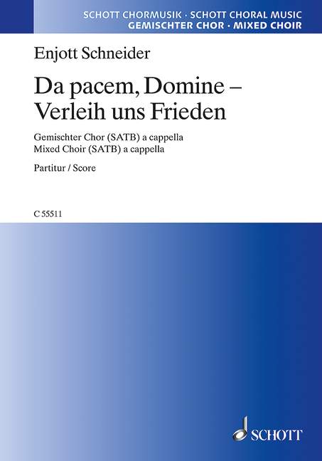 Da pacem, Domine - Verleih uns Frieden