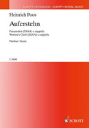 Auferstehn (female choir (SSAA) a cappella)
