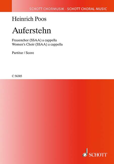 Auferstehn (female choir (SSAA) a cappella)