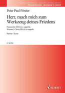 Herr, mach mich zum Werkzeug deines Friedens