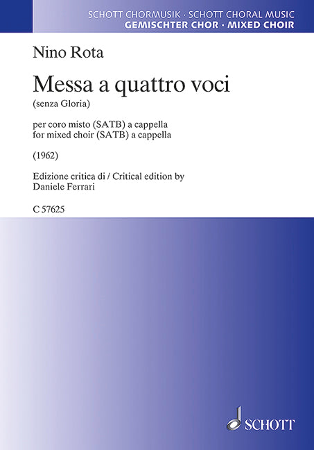 Messa a quattro voci (senza Gloria)