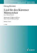 Lied für den Kärntner Männerchor
