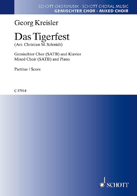 Das Tigerfest (mixed choir (SATB) and piano)