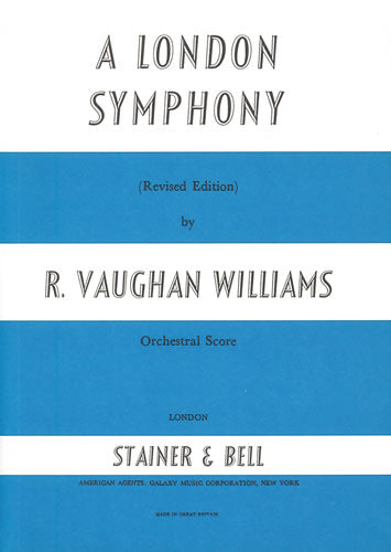 A London Symphony (Full Score, Paperback)