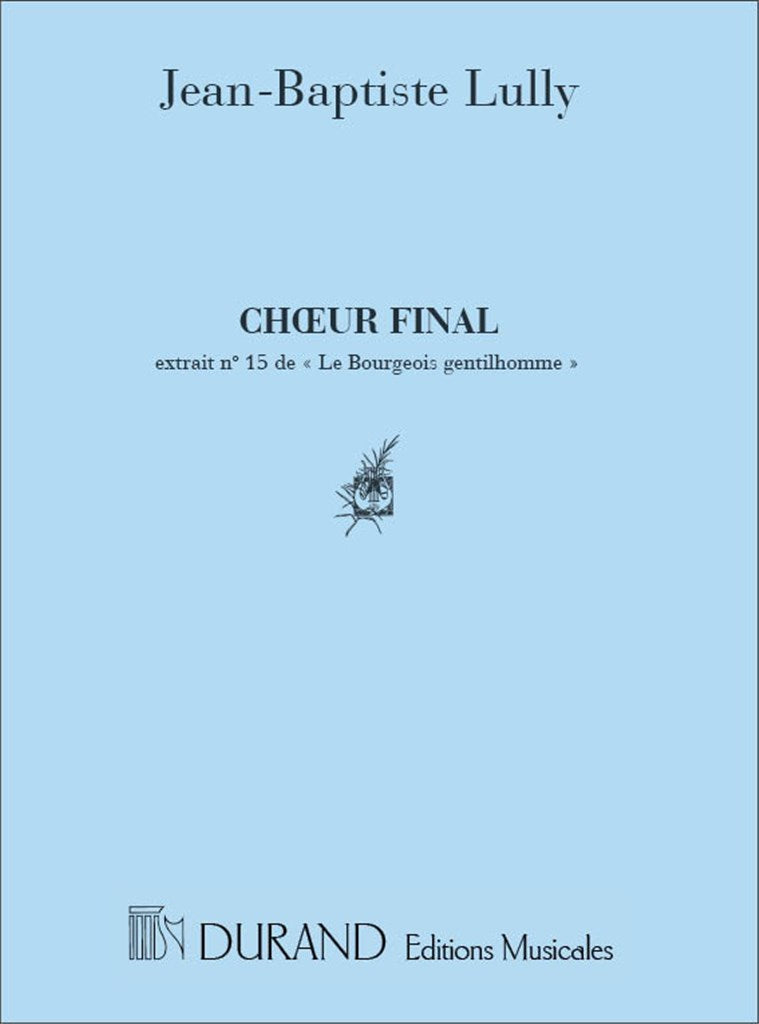 Choeur Final Du Bourgeois
