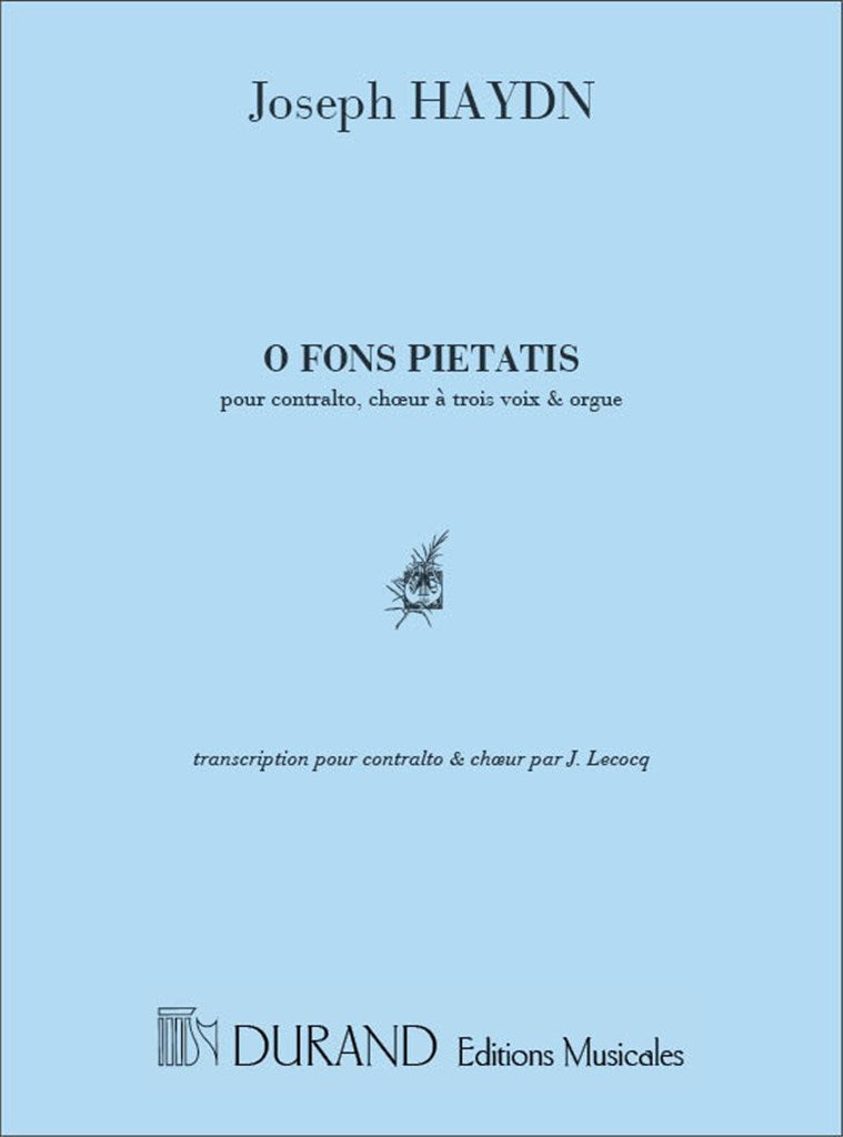 O Fons Pietatis Choeur