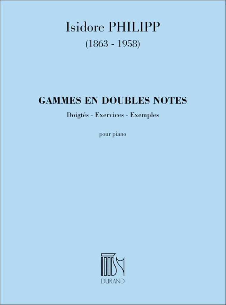 Gammes en Doubles Notes (Doigtes - Exercices -