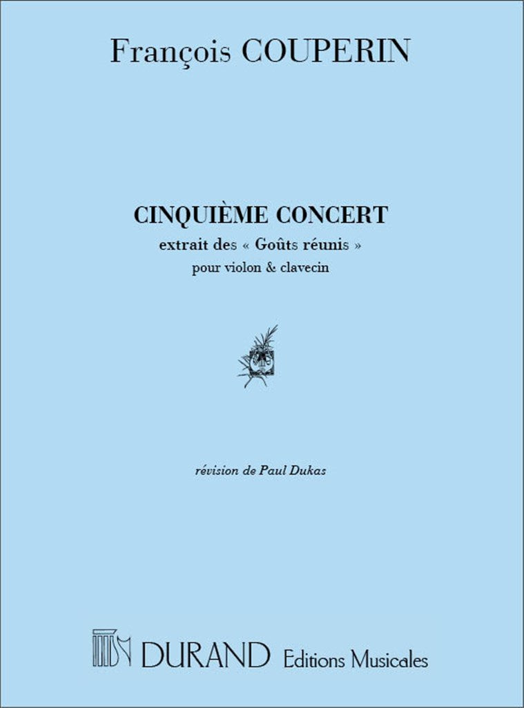 Concert N 5 Violon-Piano