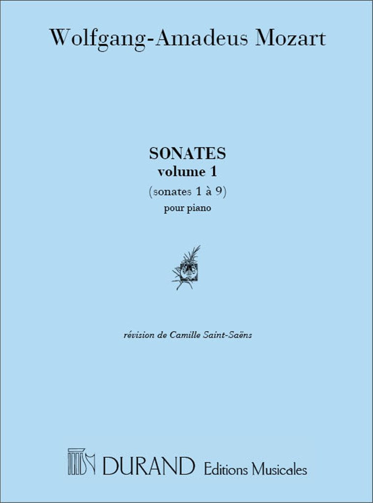 Sonates (N. 1-9) Revision Par Camille Saint Saens