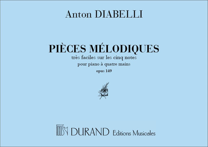 Pieces Melodiques Op149 4 Mains
