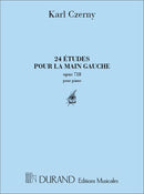 24 Etudes Pour La Main Gauche Opus 718 - Pour