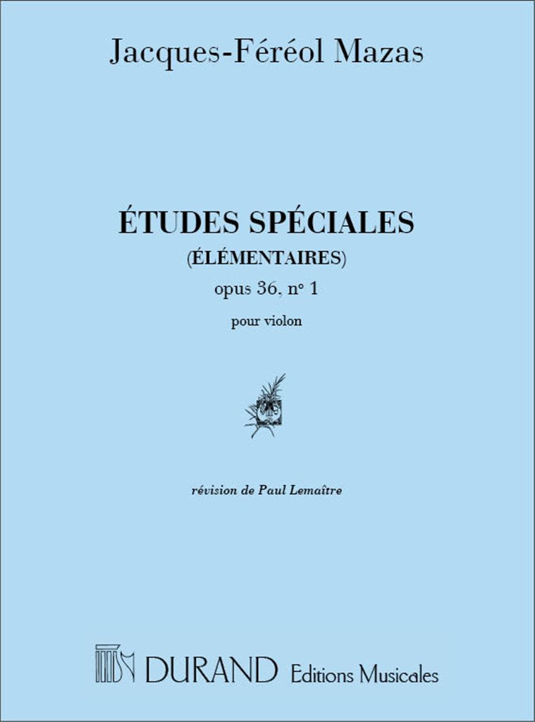 Études Spéciales (élémentaires), Op.36, No.1