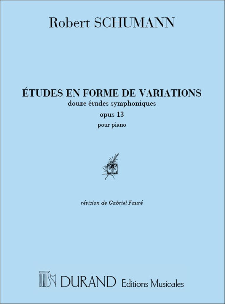 Etudes en Forme de Variations Op 13 Piano