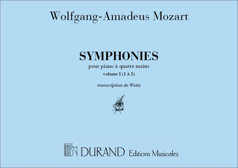 Symphonies Vol 1 Piano 4 Mains