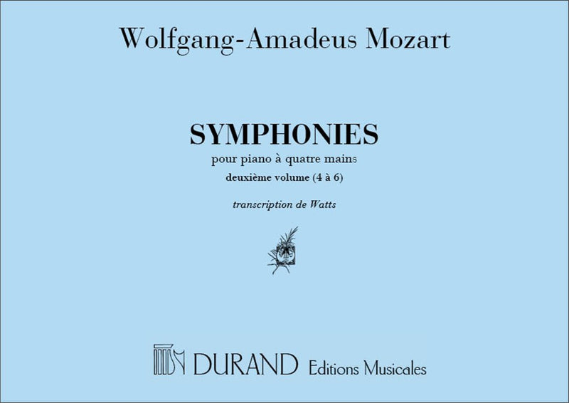 Symphonies Vol 2 Piano 4 Mains