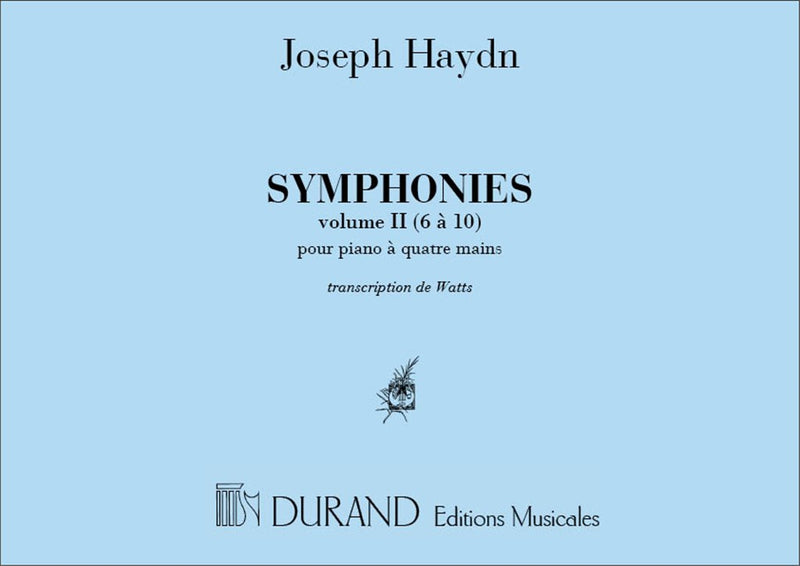 Symphonies, Vol. 2 (Piano, 4 hands)