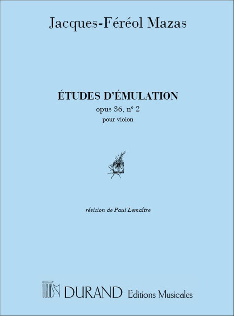Études Brillantes 2 Op 36 Violon (Emulation)