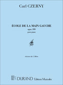 Ecole Main Gauche Op 399 Piano