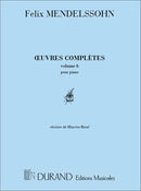 Oeuvres Vol 6 Piano