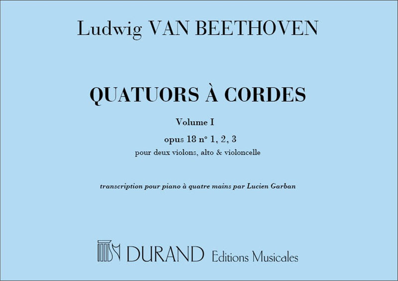 Quatuors Vol 1 (Piano, 4 hands)