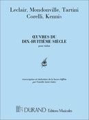 Oeuvres du Dix-Huitième Siècle = Works of the 18th Century