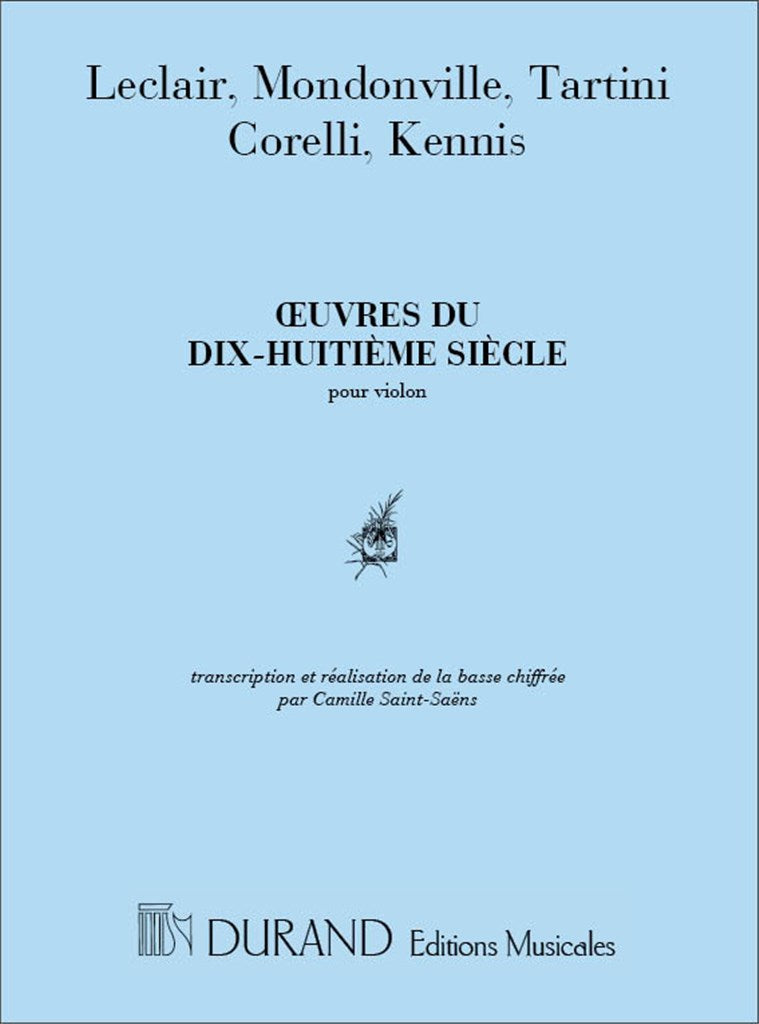 Oeuvres du Dix-Huitième Siècle = Works of the 18th Century